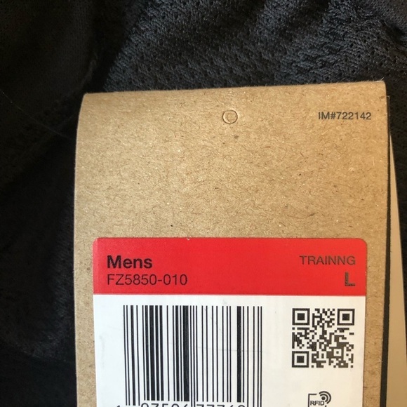 Nike Men's Dri Fit Black Tapered Jogger Pants Large UPF 40+ - Picture 7 of 16